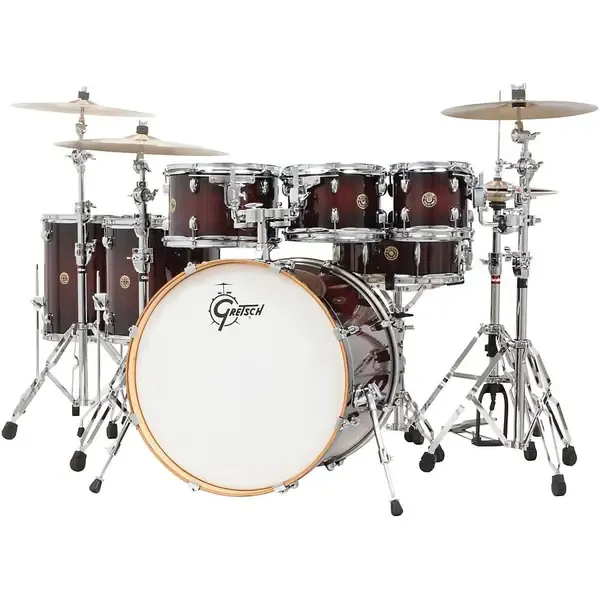 Ударная установка акустическая Gretsch Catalina Maple 6-Piece Shell Pack with Free 8 in. Tom Deep Cherry Burst