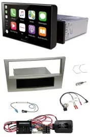 Pioneer Bluetooth Lenkrad DAB USB Autoradio für Opel Corsa D satin-stone 09-14