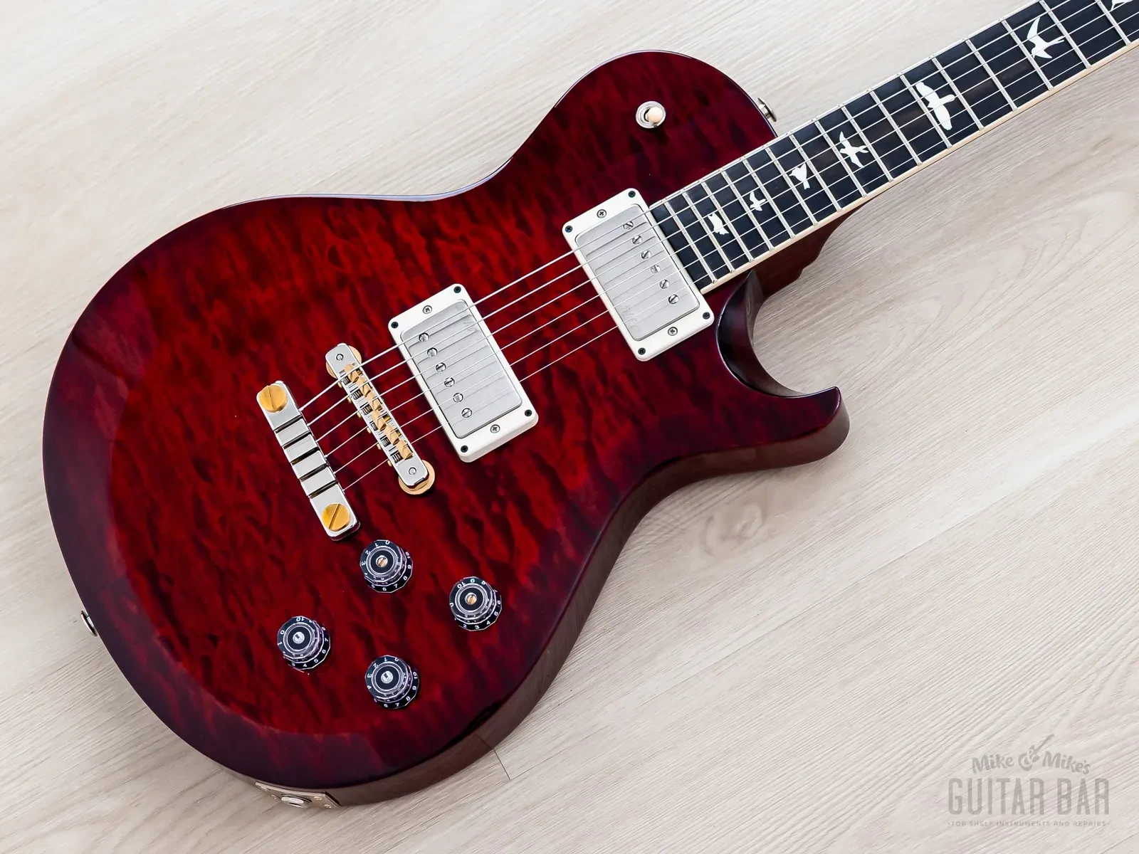 Б/У Электрогитара PRS S2 Wood Library McCarty 594 Singlecut с накладкой из эбони