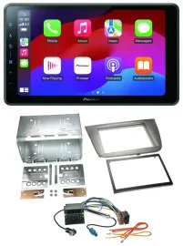 Pioneer Bluetooth 2DIN USB MP3 DAB Autoradio für Seat Altea Altea XL Toledo anth