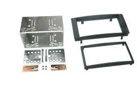 Einbaurahmen Set Doppel DIN Autoradio für VW Touareg T5 Multivan 2002-2010