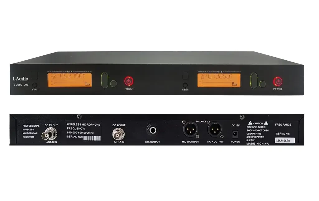 Микрофонная радиосистема LAudio 5000-US 2 головных микрофона