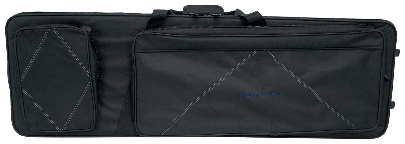 Чехол для синтезатора Rockville ROLLING BAG 61 SLIM SPEC 10 Black