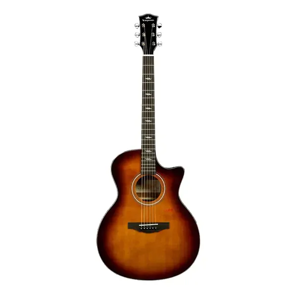 Акустическая гитара KEPMA F1-GA Cherry Sunburst