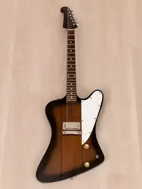 Электрогитара Greco Firebird FB-60 Mint Collection Vintage Electric Guitar Sunburst 1988  Japan w/gigbag