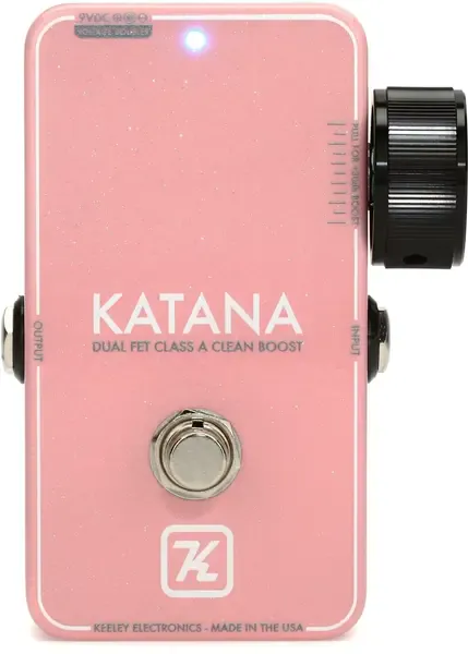 Педаль эффектов для электрогитары Keeley Katana Clean Boost Limited Edition