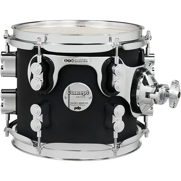 Том-барабан PDP by DW Concept Maple 8x7 Satin Black