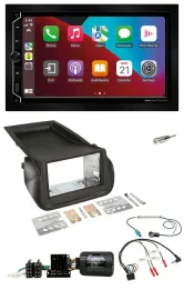 ESX 2DIN DAB USB Lenkrad Bluetooth Autoradio für Citroen Nemo Peugeot Bipper