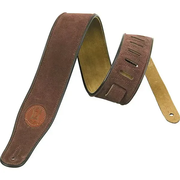 Ремень для гитары Levy's MSS3-BRN Soft Suede Guitar Strap Brown