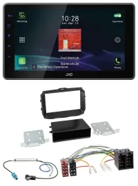 Автомагнитола для Alfa Romeo Giulietta 2013–2021 JVC DAB, MP3, Bluetooth, USB, ISO