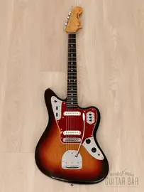 Электрогитара Fender Jaguar 1962 Vintage Reissue JG66-85 SS Sunburst w/case Japan 1994