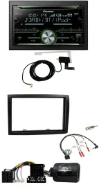 Pioneer CD USB Lenkrad Bluetooth 2DIN DAB Autoradio für Citroen Jumper Peugeot B