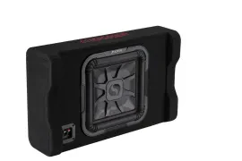 Kicker 49L7TDF122 600W 12" 2-Ohm Shallow-Mount Enclosed Component Subwoofer