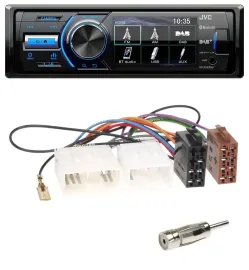 JVC Bluetooth MP3 USB DAB Autoradio für Mazda MX-5 (1989-2000)