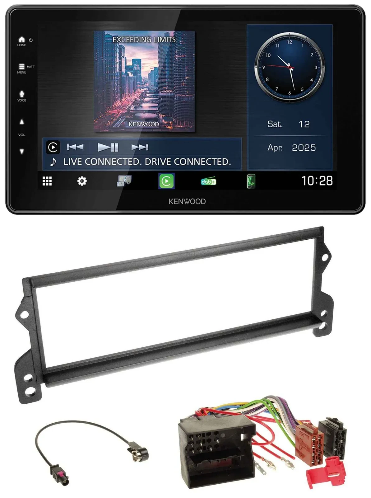 Kenwood MP3 Bluetooth USB DAB Autoradio für Mini (ab 2003, MOST)