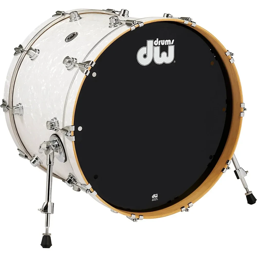 DW Wireless A/E Convertible Bass Drum 22 x 16 in. Finish Ply White Marine Pearl