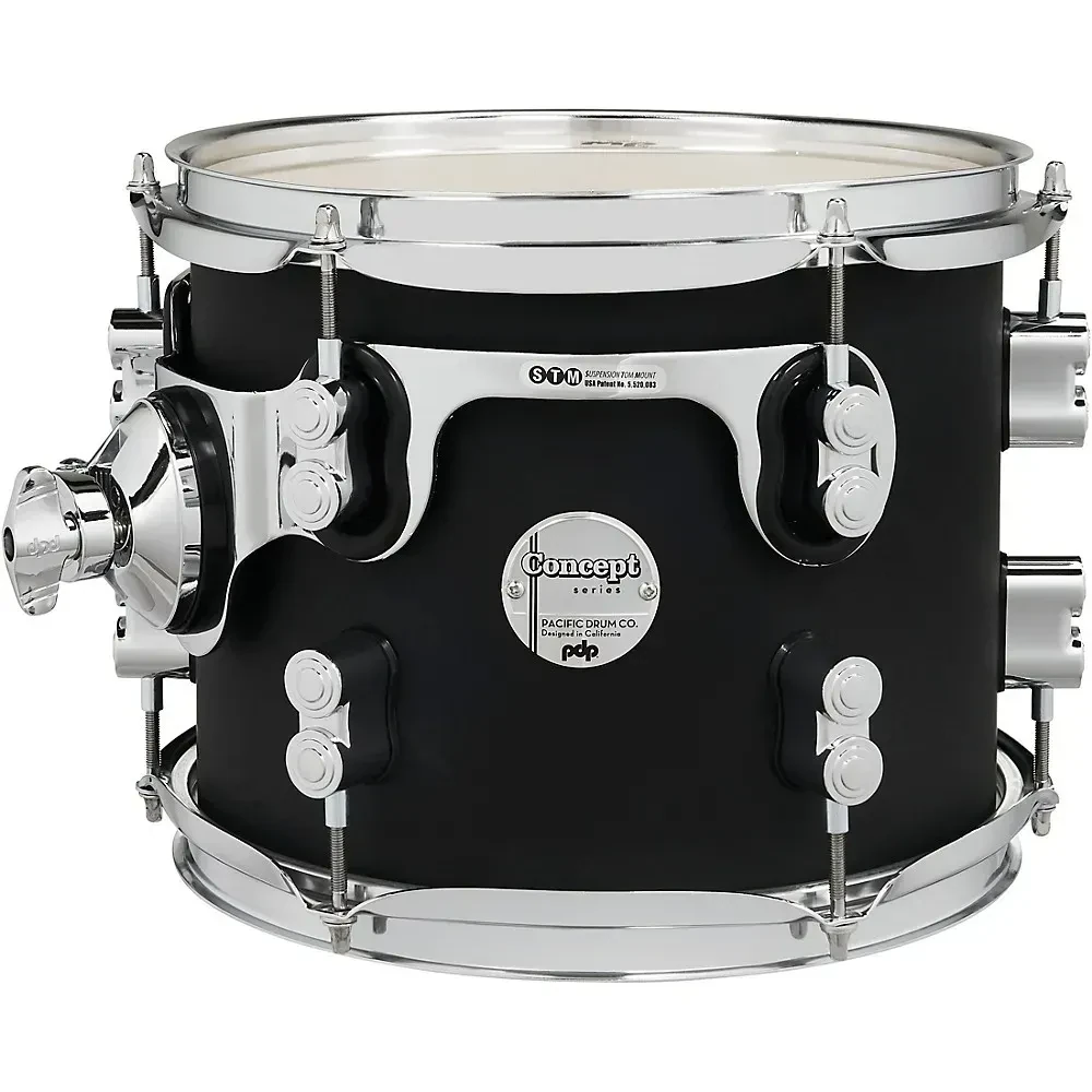 Том-барабан PDP by DW Concept Maple 10x8 Satin Black