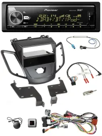 Pioneer Bluetooth USB DAB Lenkrad Autoradio für Ford Fiesta 08-10 ohne Display s