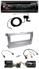 Автомагнитола Pioneer DAB, CD, USB, Bluetooth для Ford Galaxy/C-Max/Focus (с 2007)