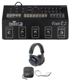 DMX-пульт Chauvet DJ Foot C-2 с наушниками