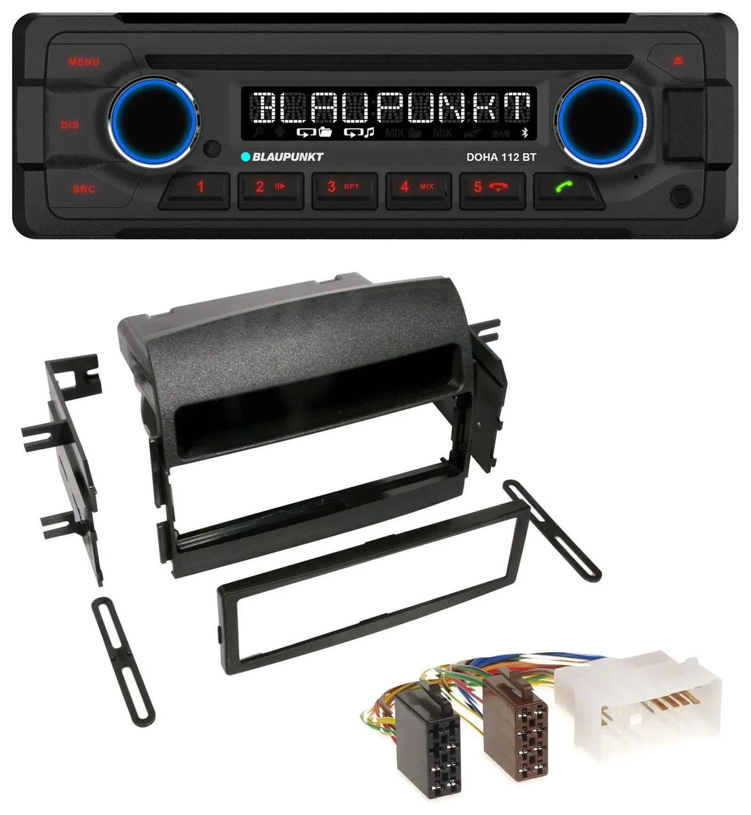 Blaupunkt AUX MP3 CD Bluetooth USB Autoradio für Hyundai Sonata (NF, 2005-2008)