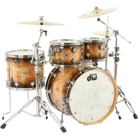 Ударная установка акустическая DW Collector's Series SSC Exotic Maple Shell Pack (набор, 4 шт.), бас-барабан 22", цвет Candy Burst Mappa Burl