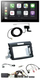 Pioneer USB Lenkrad 2DIN Bluetooth DAB Autoradio für Honda CR-V FR5/FR6 ab 2013
