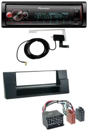 Pioneer Bluetooth DAB USB MP3 Autoradio für BMW X5 E53 5er E39 Rundpin Ablagefac
