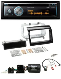 Pioneer Lenkrad DAB USB CD Bluetooth Autoradio für Fiat Ducato 12-15 piano schwa
