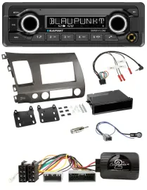 Blaupunkt Bluetooth DAB Lenkrad USB Autoradio für Honda Civic Hybrid 2006-2010 a