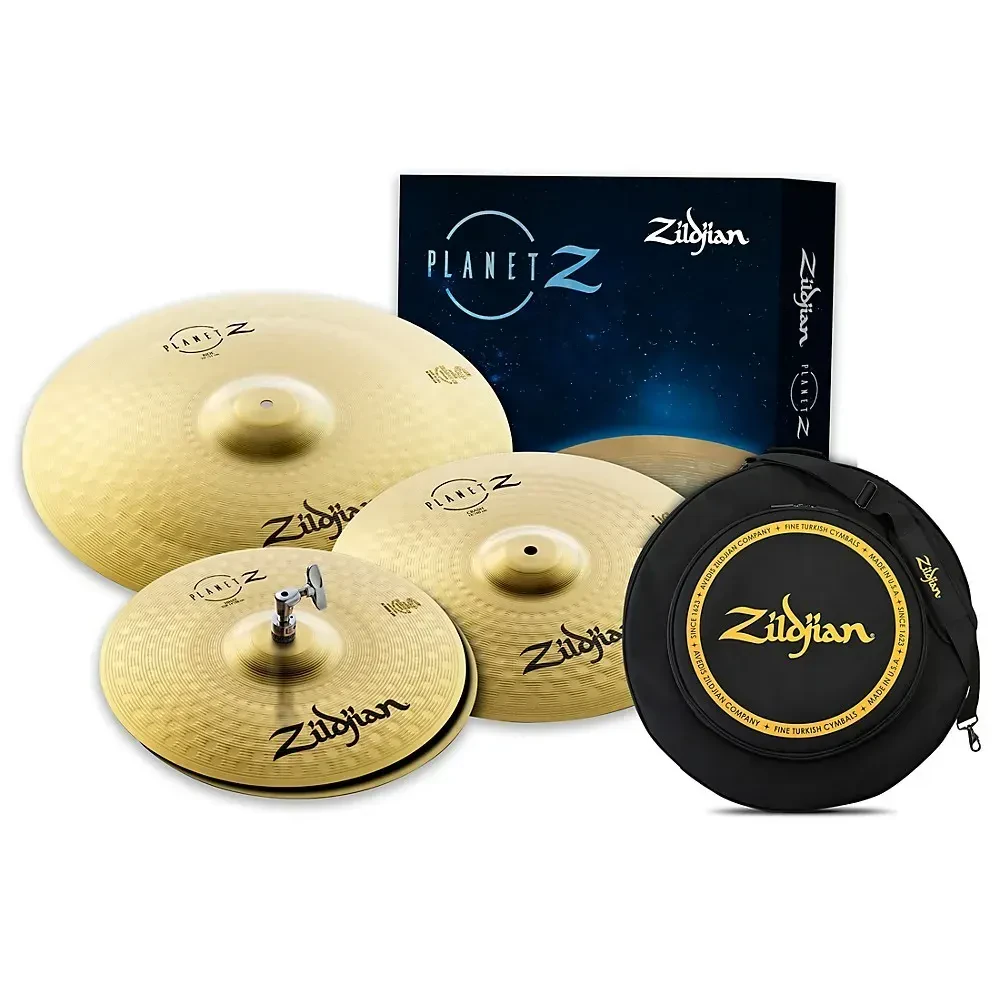 Набор тарелок для барабанов Zildjian ZP4PKBAG Planet Z Complete