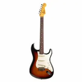 Электрогитара Fender Custom Shop 1963 Stratocaster Reissue Korina Body Journeyman Relic 3-Tone Sunburst