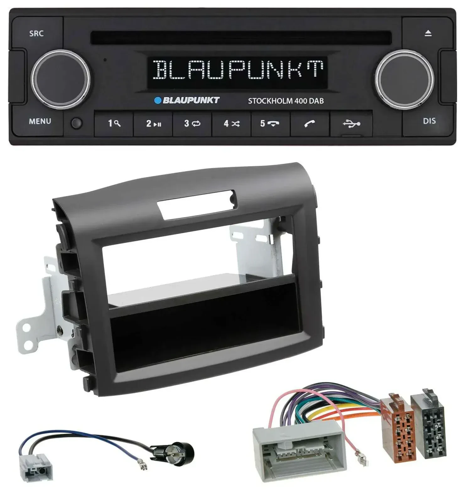 Blaupunkt MP3 Bluetooth DAB CD USB Autoradio für Honda CR-V (ab 2013)