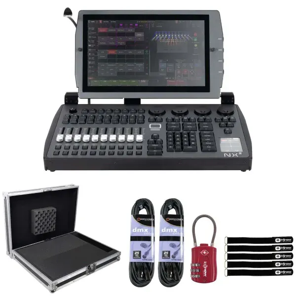 Elation Professional NX2 ONYX OS Lighting Controller with Road Case