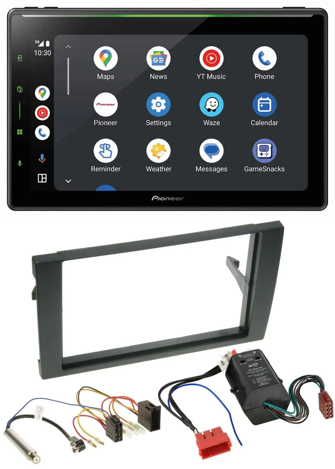 Pioneer 2DIN MP3 USB Bluetooth DAB Autoradio für Audi A4 B6 B7 00-08 Bose Aktivs