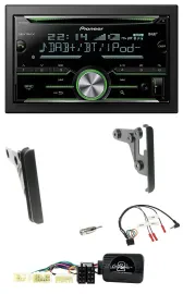 Pioneer Bluetooth Lenkrad DAB 2DIN USB CD Autoradio für Toyota FJ ab 2007