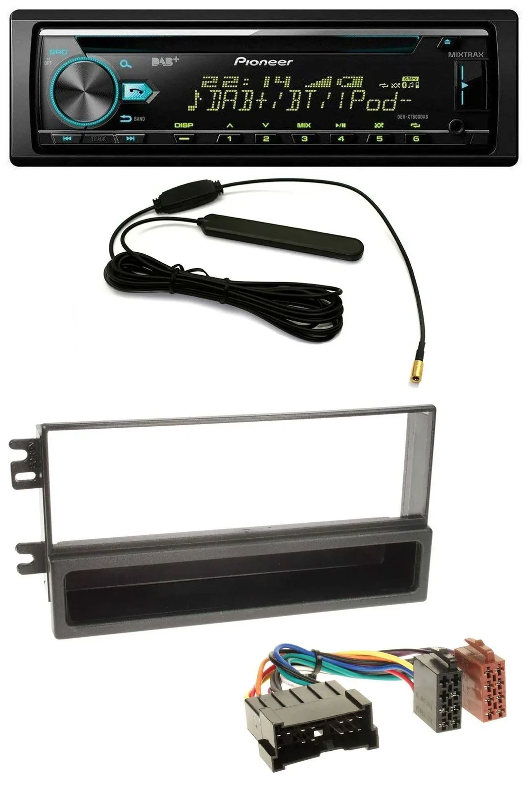 Pioneer CD MP3 AUX DAB USB Autoradio für Kia Sorento (2002-2006)