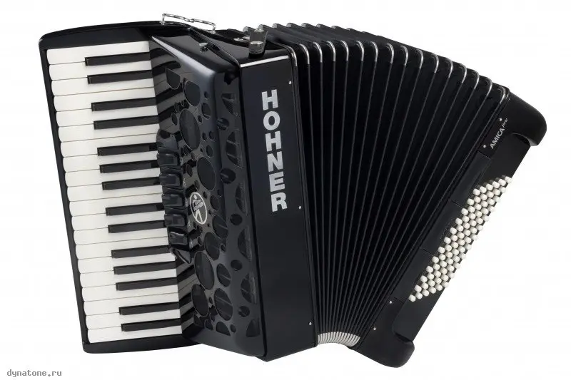 Аккордеон 3/4 HOHNER Amica Forte III 72 black