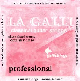Струны для классической гитары Galli LG50 29-44