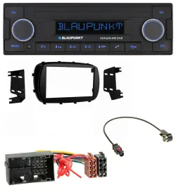 Blaupunkt DAB USB Bluetooth MP3 Autoradio für Fiat 500X (ab 2015)