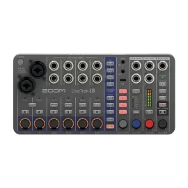 Zoom LiveTrak L6 10 Track Digital Mixer and Recorder with MIDI Connectivity