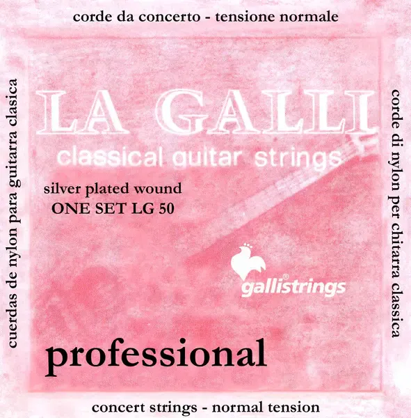 Струны для классической гитары Galli LG50 29-44