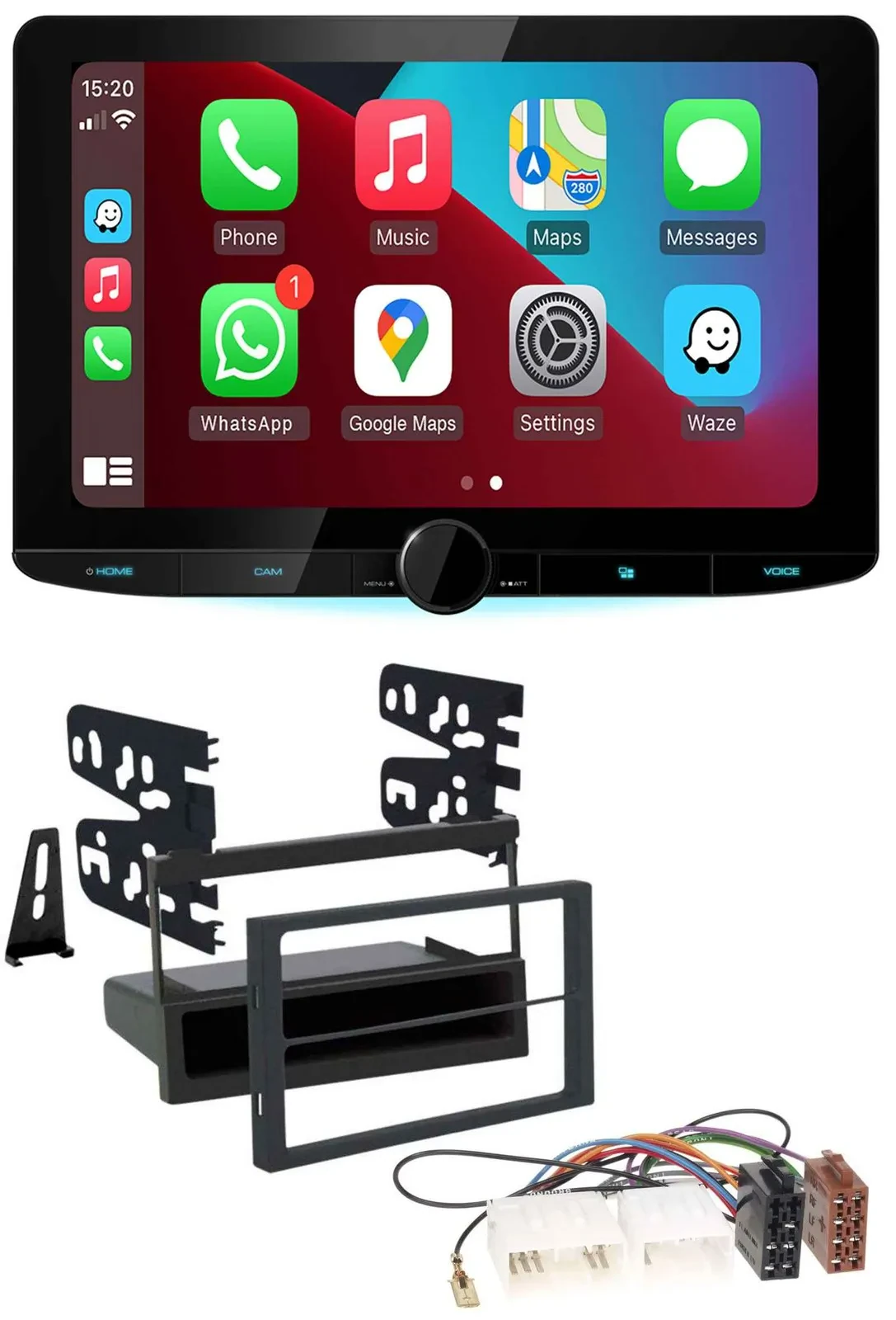 Kenwood MP3 USB DAB Bluetooth Autoradio für Mazda 626 (99-00) / MPV (96-99)