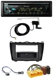 Pioneer MP3 AUX CD USB DAB Autoradio für Mazda 6 (08-12) - glänzend