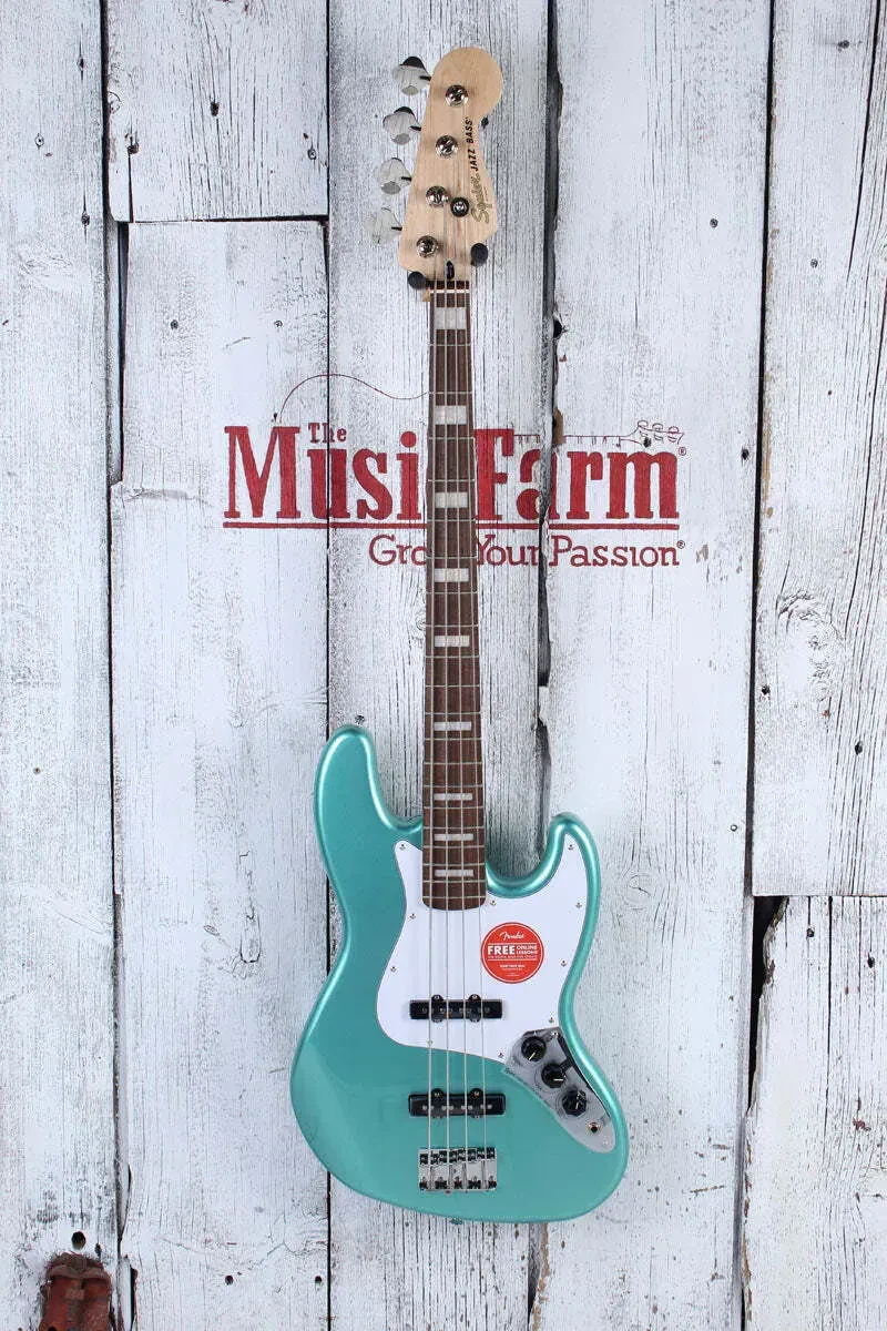 Бас-гитара Squier by Fender Affinity Active Jazz Bass Mystic Sea Foam Green