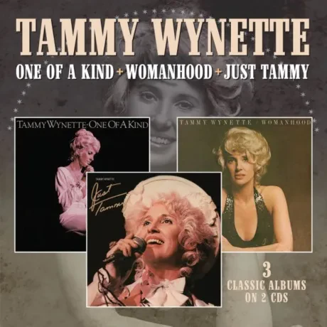 TAMMY WYNETTE - One Of A Kind + Womanhood + Just Tammy (2CD)