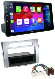 Автомагнитола для Toyota Corolla Verso (2004–2009) Pioneer Bluetooth, DAB, MP3, USB, серебристая