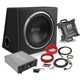 2007-2017 Jeep Wrangler Complete 12" Amplified Car Subwoofer Package | Belva