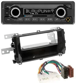 Автомагнитола Blaupunkt Bluetooth DAB MP3 USB для Toyota Auris (с 2013) черная