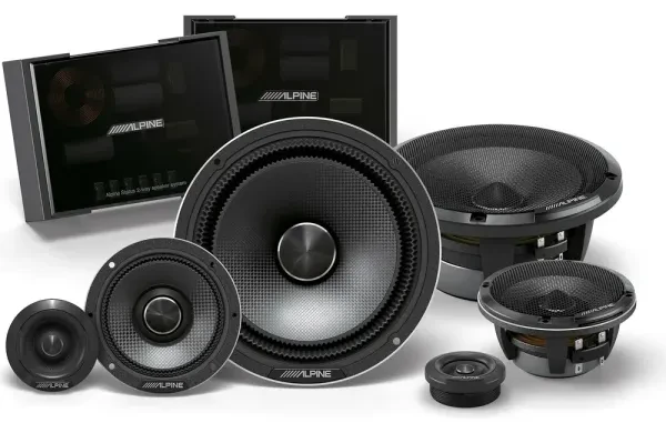 Alpine HDZ653S 200W RMS 6.5” 3-Way Component Speaker System
